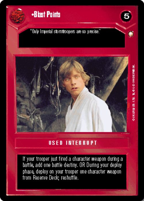 Star Wars CCG | Blast Points - Special Edition | The Nerd Merchant