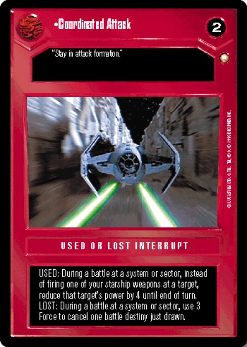 Star Wars CCG | Coordinated Attack - Special Edition | The Nerd Merchant