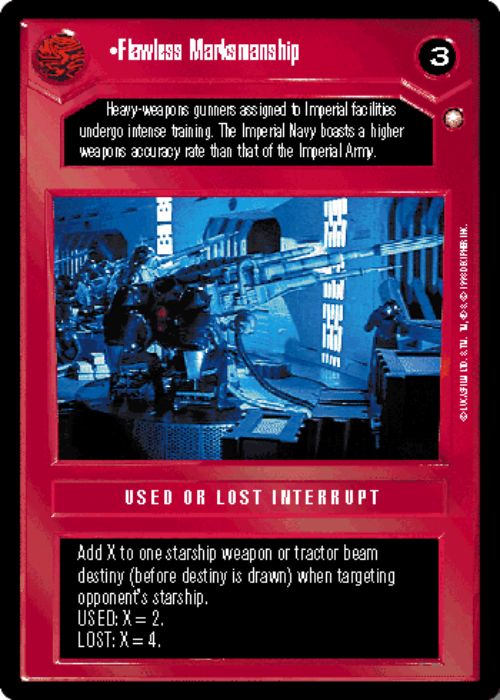 Star Wars CCG | Flawless Marksmanship - Special Edition | The Nerd Merchant