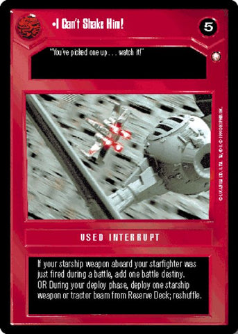 Star Wars CCG | I Can't Shake Him! - Special Edition | The Nerd Merchant