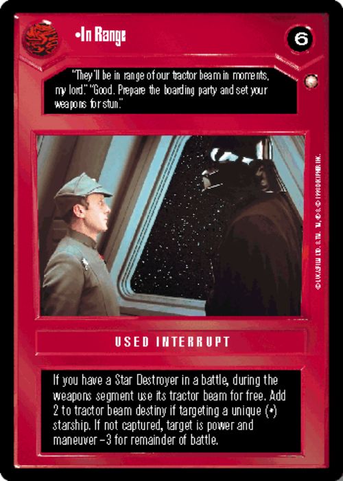 Star Wars CCG | In Range - Special Edition | The Nerd Merchant