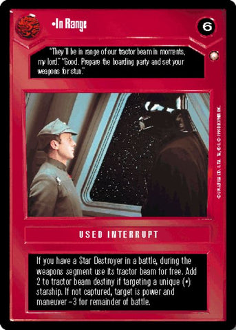 Star Wars CCG | In Range - Special Edition | The Nerd Merchant