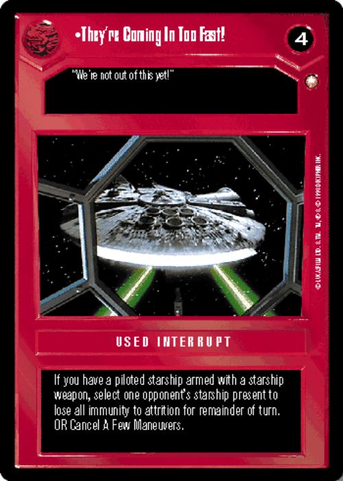 Star Wars CCG | They're Coming In Too Fast! - Special Edition | The Nerd Merchant