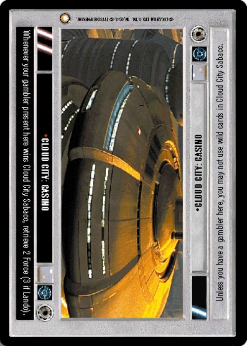 Star Wars CCG | Cloud City: Casino [Dark] - Special Edition | The Nerd Merchant