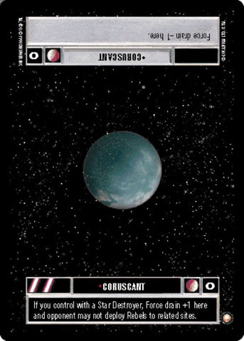 Star Wars CCG | Coruscant [Dark] - Special Edition | The Nerd Merchant