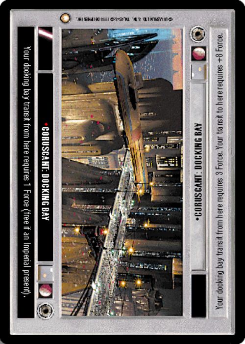 Star Wars CCG | Coruscant: Docking Bay - Special Edition | The Nerd Merchant
