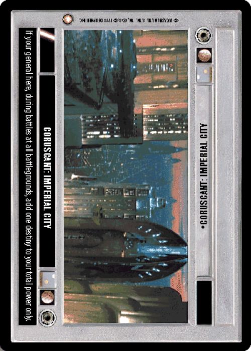 Star Wars CCG | Coruscant: Imperial City - Special Edition | The Nerd Merchant