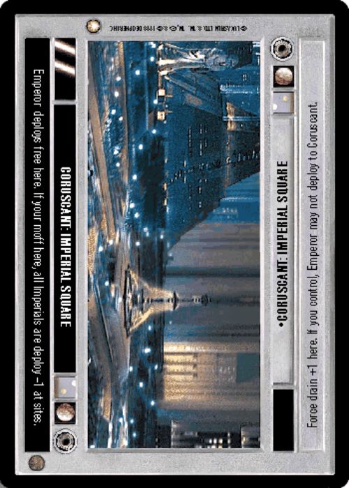Star Wars CCG | Coruscant: Imperial Square - Special Edition | The Nerd Merchant