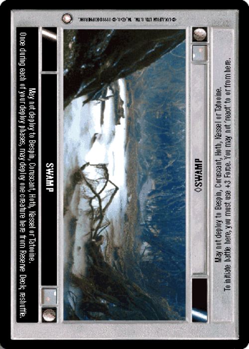 Star Wars CCG | Swamp [Dark] - Special Edition | The Nerd Merchant