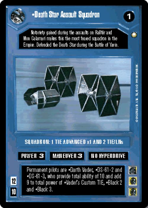 Star Wars CCG | Death Star Assault Squadron - Special Edition | The Nerd Merchant