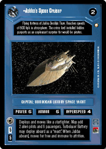 Star Wars CCG | Jabba's Space Cruiser - Special Edition | The Nerd Merchant