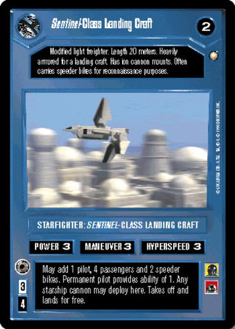 Star Wars CCG | Sentinel-Class Landing Craft - Special Edition | The Nerd Merchant