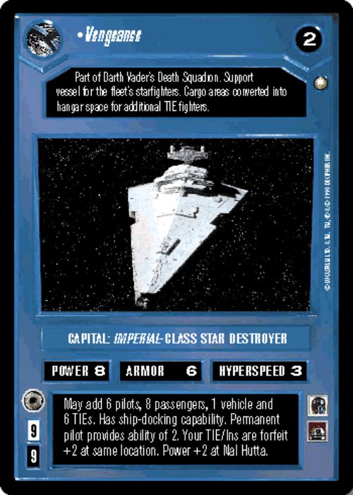 Star Wars CCG | Vengeance - Special Edition | The Nerd Merchant