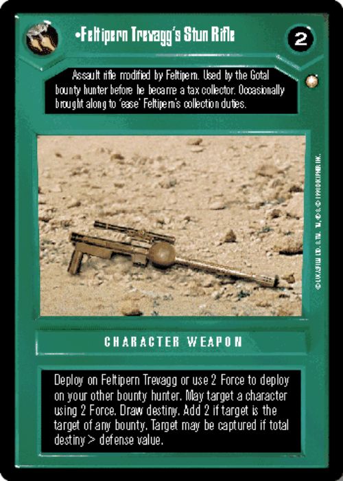 Star Wars CCG | Feltipern Trevagg's Stun Rifle - Special Edition | The Nerd Merchant