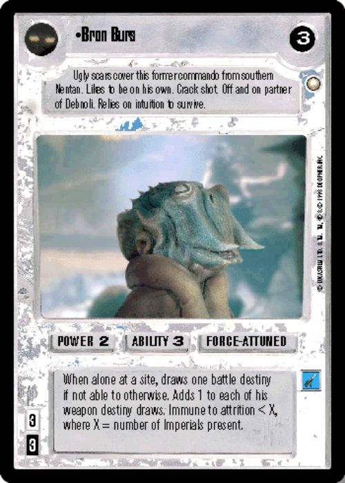 Star Wars CCG | Bron Burs - Special Edition | The Nerd Merchant