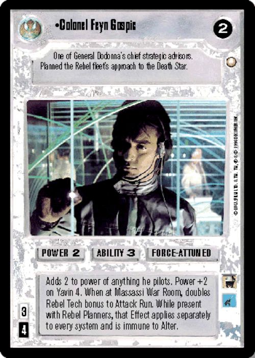 Star Wars CCG | Colonel Feyn Gospic - Special Edition | The Nerd Merchant