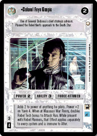 Star Wars CCG | Colonel Feyn Gospic - Special Edition | The Nerd Merchant