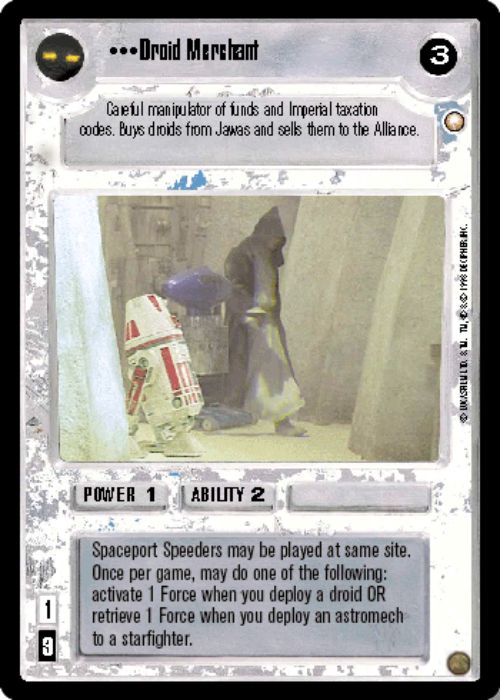 Star Wars CCG | Droid Merchant - Special Edition | The Nerd Merchant