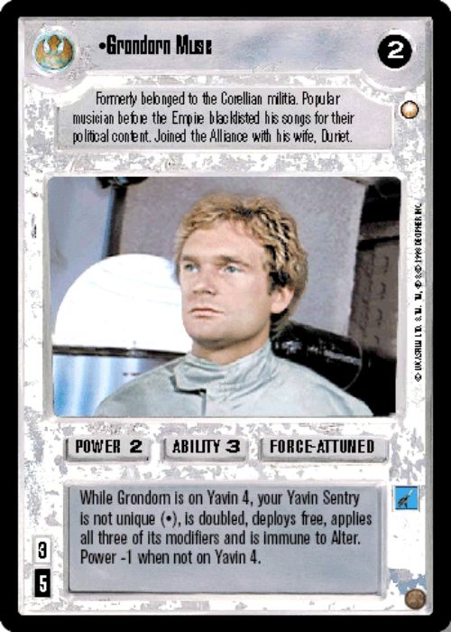 Star Wars CCG | Grondorn Muse - Special Edition | The Nerd Merchant