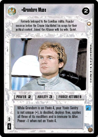 Star Wars CCG | Grondorn Muse - Special Edition | The Nerd Merchant