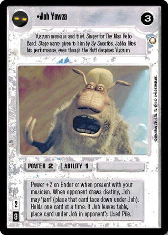 Star Wars CCG | Joh Yowza - Special Edition | The Nerd Merchant
