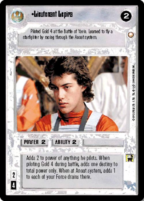 Star Wars CCG | Lieutenant Lepira - Special Edition | The Nerd Merchant
