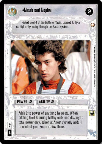 Star Wars CCG | Lieutenant Lepira - Special Edition | The Nerd Merchant