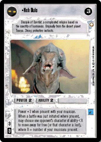 Star Wars CCG | Neb Dulo - Special Edition | The Nerd Merchant