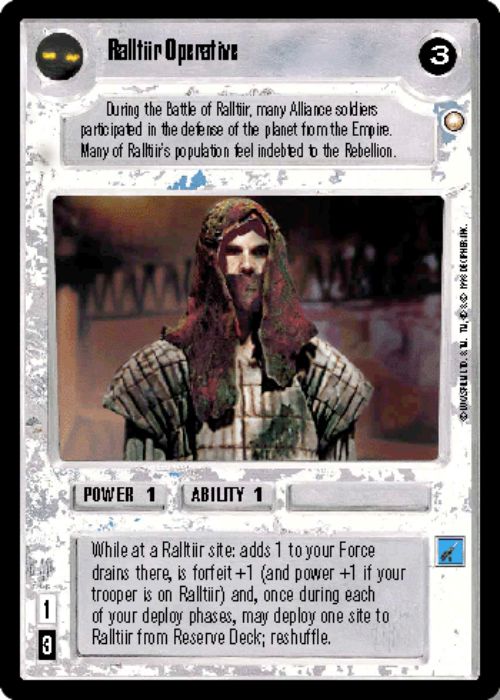 Star Wars CCG | Ralltiir Operative - Special Edition | The Nerd Merchant