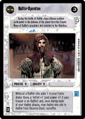 Star Wars CCG | Ralltiir Operative - Special Edition | The Nerd Merchant