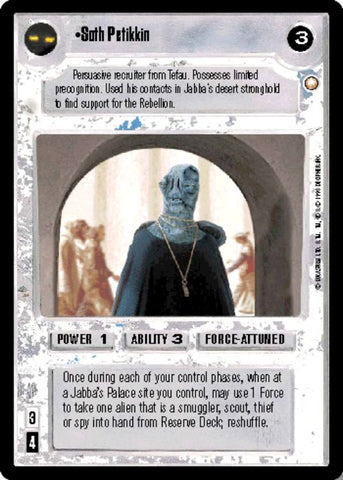 Star Wars CCG | Soth Petikkin - Special Edition | The Nerd Merchant