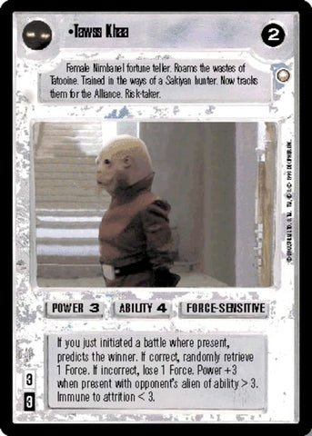 Star Wars CCG | Tawss Khaa - Special Edition | The Nerd Merchant