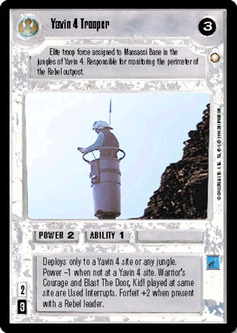 Star Wars CCG | Yavin 4 Trooper - Special Edition | The Nerd Merchant