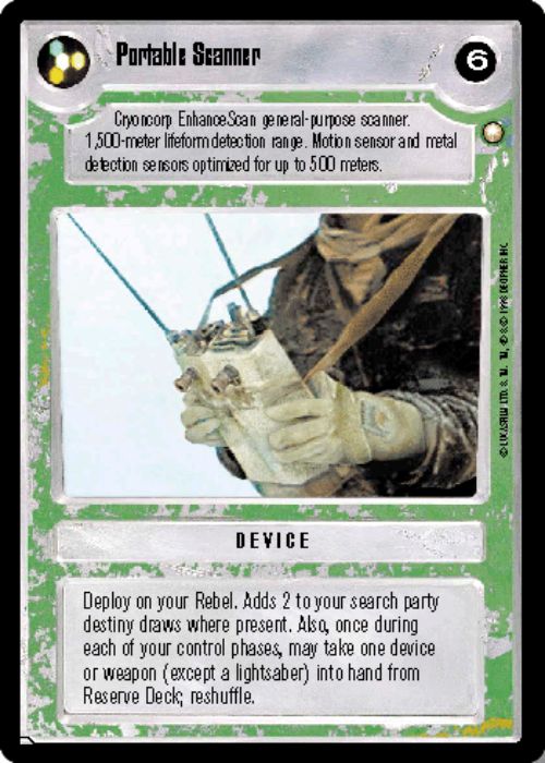 Star Wars CCG | Portable Scanner - Special Edition | The Nerd Merchant