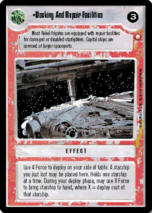 Star Wars CCG | Docking And Repair Facilities - Special Edition | The Nerd Merchant