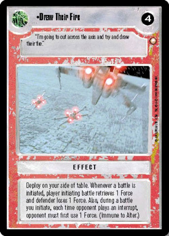 Star Wars CCG | Draw Their Fire - Special Edition | The Nerd Merchant