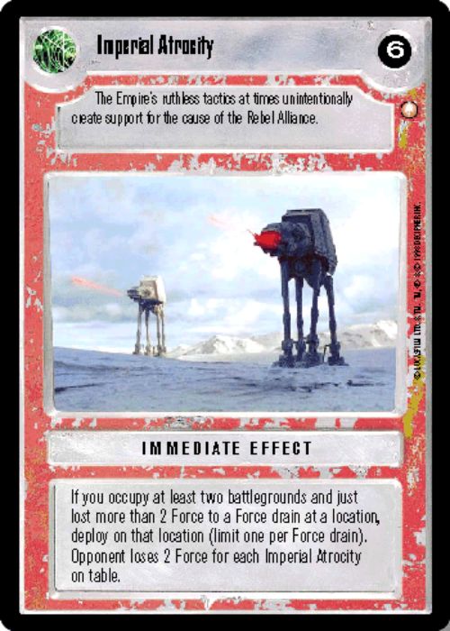 Star Wars CCG | Imperial Atrocity - Special Edition | The Nerd Merchant