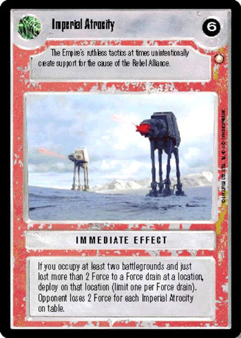 Star Wars CCG | Imperial Atrocity - Special Edition | The Nerd Merchant