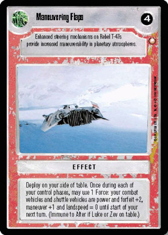 Star Wars CCG | Maneuvering Flaps - Special Edition | The Nerd Merchant