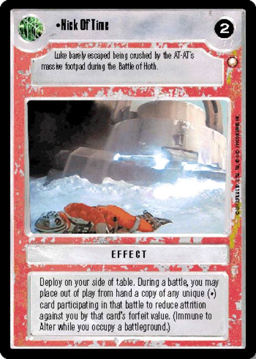 Star Wars CCG | Nick Of Time - Special Edition | The Nerd Merchant