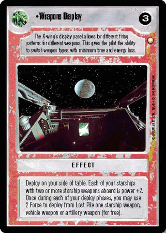 Star Wars CCG | Weapons Display - Special Edition | The Nerd Merchant