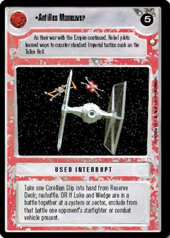 Star Wars CCG | Antilles Maneuver - Special Edition | The Nerd Merchant