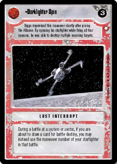 Star Wars CCG | Darklighter Spin - Special Edition | The Nerd Merchant