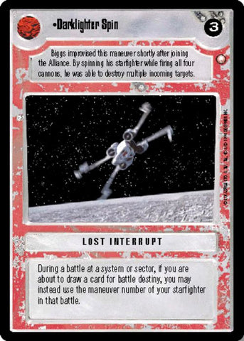 Star Wars CCG | Darklighter Spin - Special Edition | The Nerd Merchant
