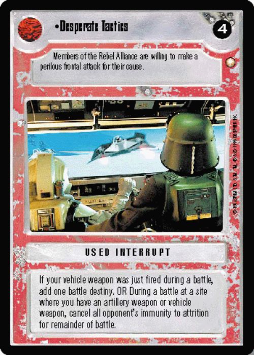 Star Wars CCG | Desperate Tactics - Special Edition | The Nerd Merchant