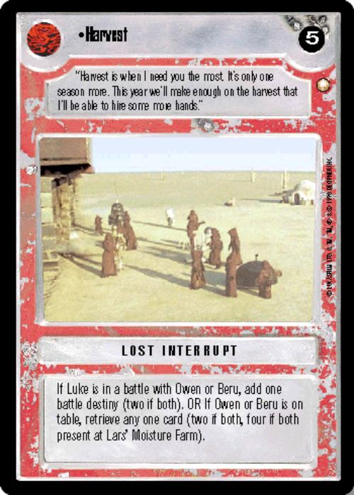 Star Wars CCG | Harvest - Special Edition | The Nerd Merchant