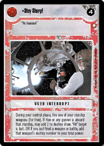 Star Wars CCG | Stay Sharp! - Special Edition | The Nerd Merchant