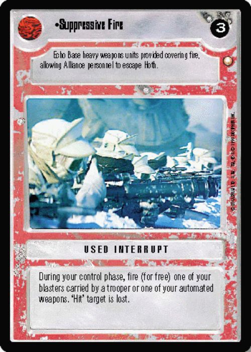 Star Wars CCG | Suppressive Fire - Special Edition | The Nerd Merchant