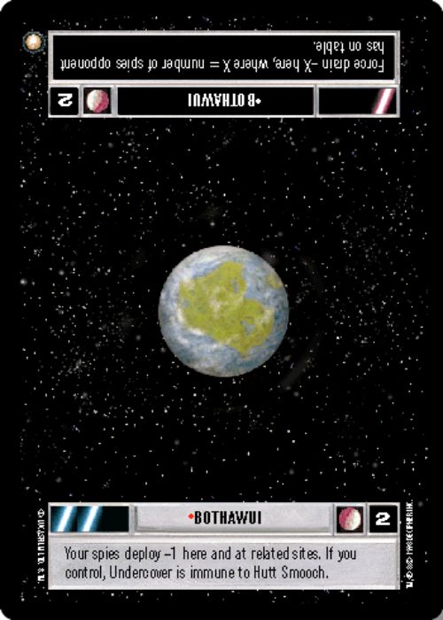 Star Wars CCG | Bothawui - Special Edition | The Nerd Merchant