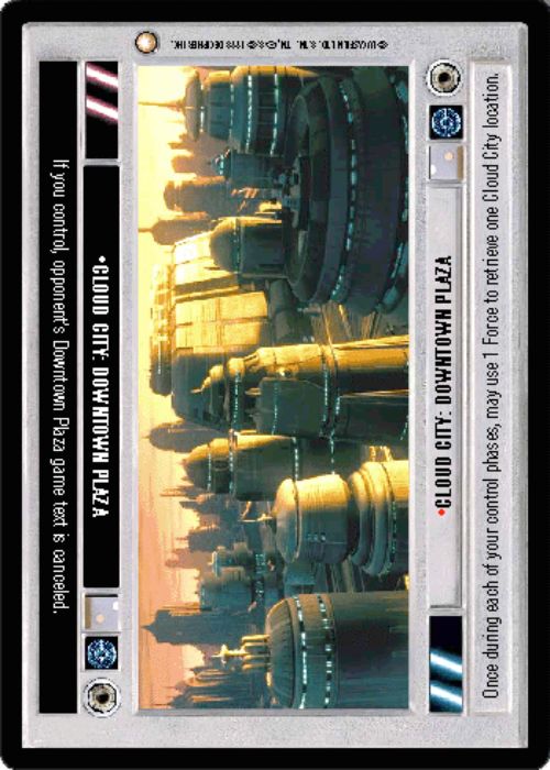 Star Wars CCG | Cloud City: Downtown Plaza [Light] - Special Edition | The Nerd Merchant